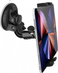 Techly Tablet holder for windscreen with suction cup - Convenient tablet attachment to the car windshield