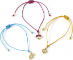 The Carat Shop Ltd Carat Shop Harry Potter - Golden Snitch Friendship Bracelet Set Multi (HPFB0449)