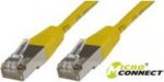MicroConnect S/FTP CAT6 5m Yellow LSZH, PiMF (Pairs in metal foil)