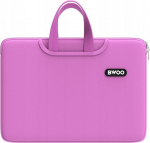 BWOO neoprene laptop bag with handle 15'' Pink