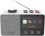JVC Kenwood CR-M70DAB-W, Portable, Digital, DAB+, FM, 87.5 - 108 MHz, 174928 - 239200 MHz, 5 W