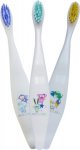 Jack NJill Jack N' Jill, A toothbrush for children, 12m+, Three random variants