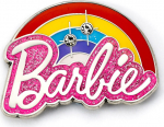 The Carat Shop Ltd Carat Shop Barbie - Rainbow Logo Pin Badge (BMPB0003)
