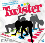 Hasbro Twister - &Epsilon;&pi;&iota;&tau;&rho;&alpha;&pi;έ&zeta;&iota;&omicron; (Greek Language) (98831)
