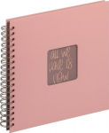 Walther Fun Peach Fuzz 26x25 Album mit 40 Seiten SA-108-PF