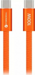 Kabel USB ForCell Kabel USB C do USB C Forcell F-Energy QC4.0 PD 5A 100W Cafule Color 1.2 m ACYH23 orange