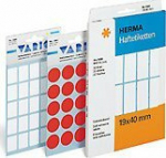 HERMA Multi-purpose labels/color dots 13mm round bright red