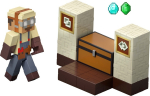 Mattel Minecraft: Redstone Charged - Duster's Loot Stash (JKK08)