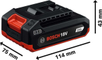 BOS Bosch GBA18V-20