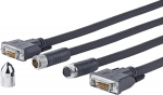Vivolink PRO DVI-D CROSS WALL CABLE,