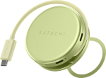 Satechi OntheGo 5w1 | USB-C | USB-A | HDMI 4K | czytnik kart SD 104 MB/s | USB-C PD passthrough 60W - citrus