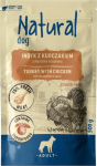 1277 NATURAL Turkey with chicken and peach - wet dog food - 500g