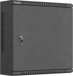 Lanberg Installation cabinet TPR 10 inches with plate MESH 400x400x140mm czarna (complex)