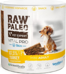 VETEXPERT Raw Paleo Vital Pro Skin & Coat Turkey Mini Mono - dog treat - 100g