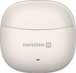 Swissten TWS Mini TUNE Bluetooth Stereo Earbuds with Microphone Beige