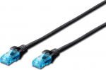 Digitus Patch cord U/UTP kat.5e PVC 2m czarny