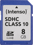 SD Card 8GB Intenso Class10