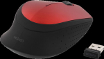 DELTACO wireless mouse, red