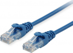 Equip Patchkabel Cat6 U/UTP 2xRJ45 1.00m blue PVC Polybeutel