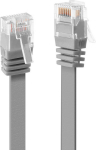 Lindy 2M Cat.6 U/Utp Flat Cable, Grey