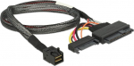 DELOCK Kabel SFF-8643 -> U.2 SFF-8639 + SATA 15Pin 0.50m