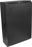 StarTech.com 6U vertical server cabinet - 30-tums djup - Rack mounting cabinet - wall mounting - svart - 6U