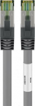 Wentronic Goobay Goobay CAT 8.1 Patch Cable, S / FTP (PiMF), Gray, 5 m - LSZH halogen-free, Copper AWG 24 (55139)