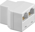 Wentronic goobay T-Adapter ISDN splitter White