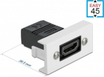Delock Easy 45 HDMI Module straight 22.5 x 45 mm