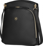 Wenger/SwissGear Tahvelarvutikott Wenger LeaSophie Women&acute;s Crossbody Tote with Tablet Pocket, black/must, PVC/Polyester, 6L 7x28x29cm 200gr