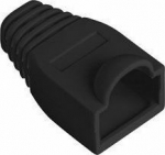 Lanberg LANBERG The casing on the plug RJ45 czarna 100 sztuk