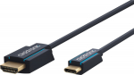 ClickTronic 44928 - 1 m - USB Typ-C - HDMI Typ A (Standard) - Male - Male - Straight