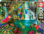 Educa Puzzle 1000 elements Tropical parrots