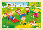 Viga Puzzle The Four Seasons Roku - Spring (1843, Viga)