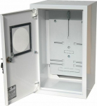 Alfako Surface-mounted meter switchgear 1x3F locking the window RAL 9003A-RZ19