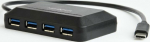 HUB USB Gembird I/O HUB USB-C 4PORT/ACT-HUB3C-4P