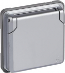 Legrand 077834 Steckdose IP44m.erh.Touch protection Soliroc grey