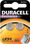 Duracell Battery button cell LR54 1.5V 2St