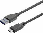 Vivolink USB-C male - A male Cable 3m, Black