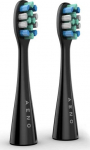 End Aeno AENO Replacement toothbrush heads, Black, Dupont bristles, 2pcs in set (for ADB0002S/ADB0001S)