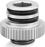 EK Water Blocks EK-Quantum Torque Push-In Adapter M 7 - Satin Titanium