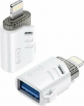 XO adapter USB-Lightning OTG, valge (NB256A)