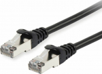Equip Patchkabel Cat6 S/FTP 2xRJ45 30.00m black LSZH polybag