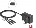 Delock External Power Supply DC 3.5 x 1.35 mm, DC 5.5 x 2.1 mm, DC 5.5 x 2.5 mm 5.0 V / 2.0 A / 10.0 W
