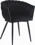 Leobert Krzesło ORION - velvet black x 1