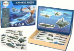 LeanToys Educational Magnetic Puzzle Set Z Military Ships Theme