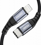 Kabel USB Choetech USB-C - Lightning 2 m Czarny (6971824975932)