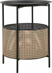Ferretti Round Table with Storage Basket, &Oslash; 40 cm
