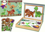 LeanToys Educational Magnetic Puzzle Set Z Dinosaur Theme