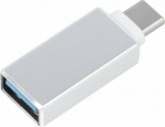 OEM Adapter OTG USB A 3.0 (żeński) do Typ C (male) white